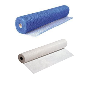 BLUE & WHITE FIBER MESH