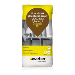 NON SHRINK GROUT WEBERTEC 301