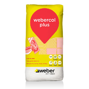TILE ADHESIVES WEBERCOL PLUS