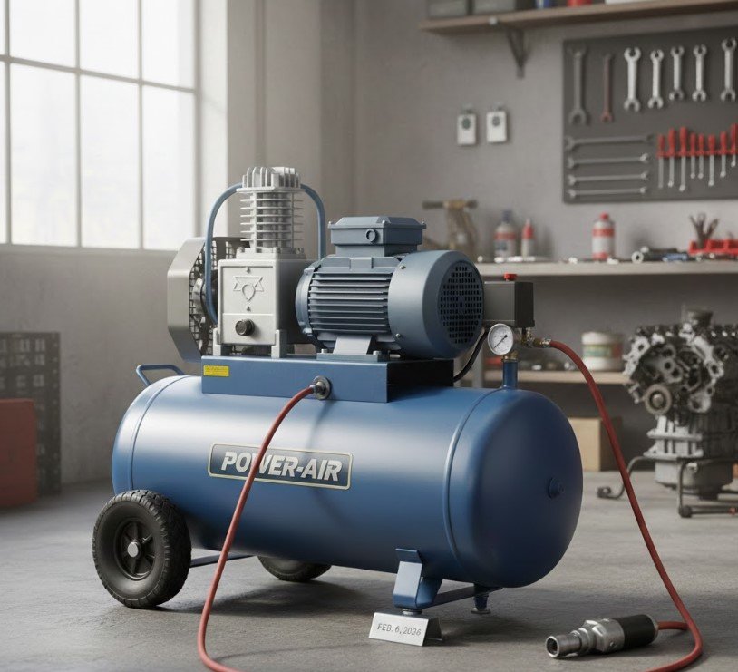 Read more about the article What is an Air Compressor? Types and Their Industrial Uses